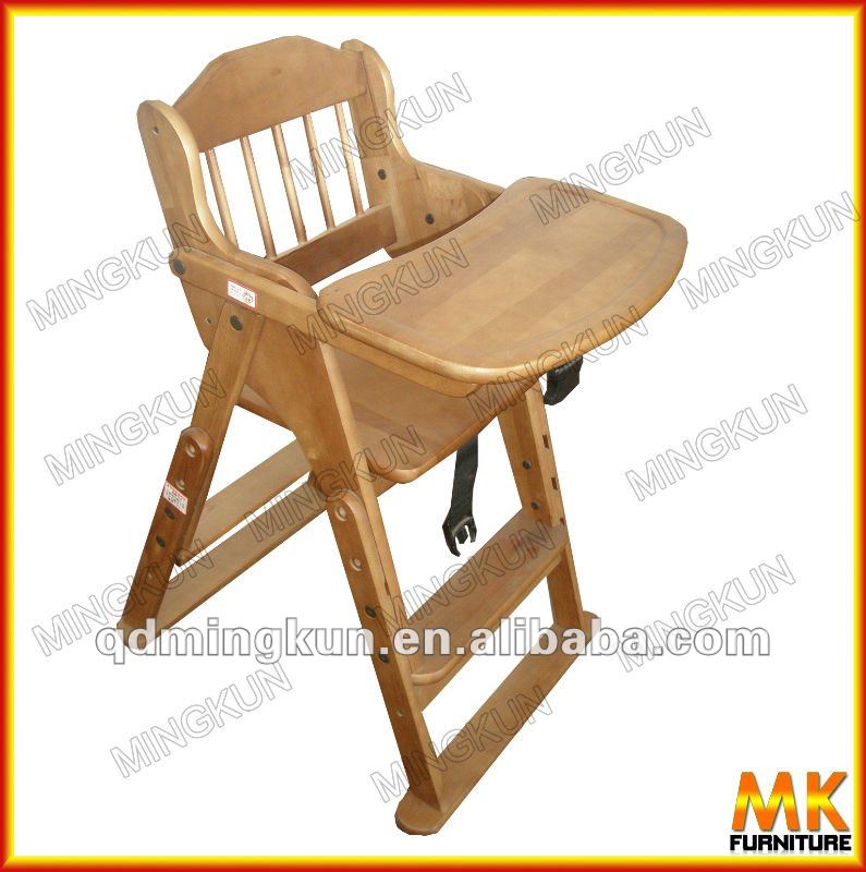 Modelos de sillas para bebe en madera