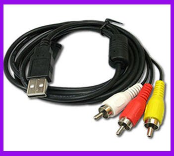 Usb cable computer to tv