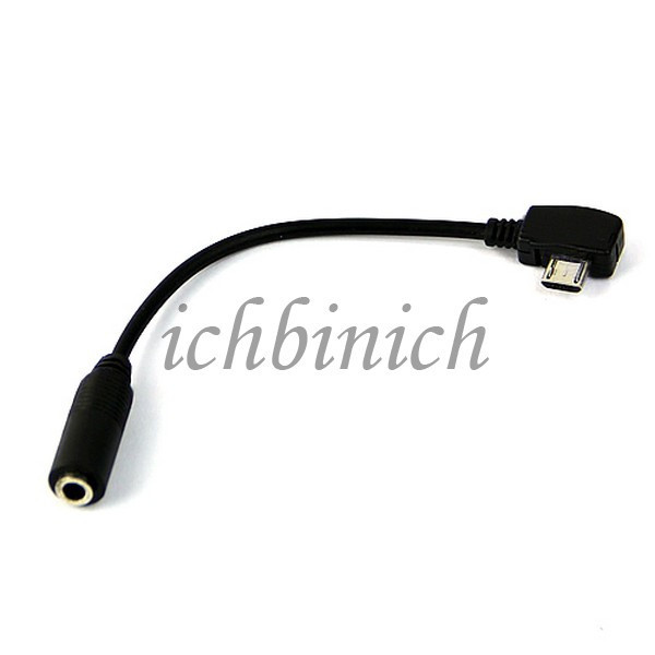 Converts phones with micro usb socket to 3.5mm headphone plug 3.To connect any 3.5mm audio headphones, headset, speaker ect. Specifications: