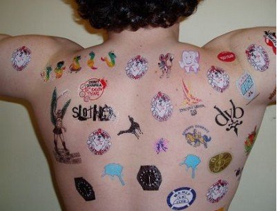 Temporary Tattoo kit,15 colors