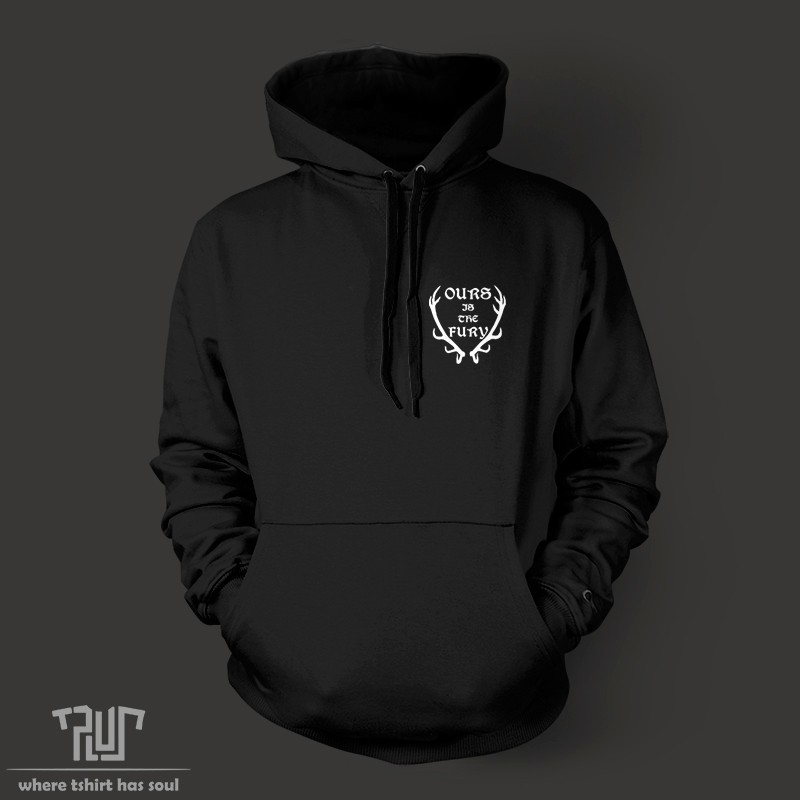ours fury black pullover front