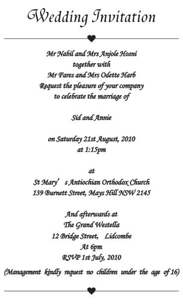 wedding invitation card wordings sri lanka
