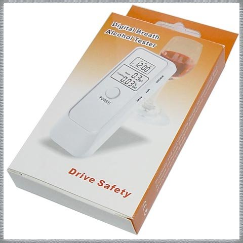Free Shipping!! Dual Screen Breath Alcohol Tester (GT-ALT-06-2)