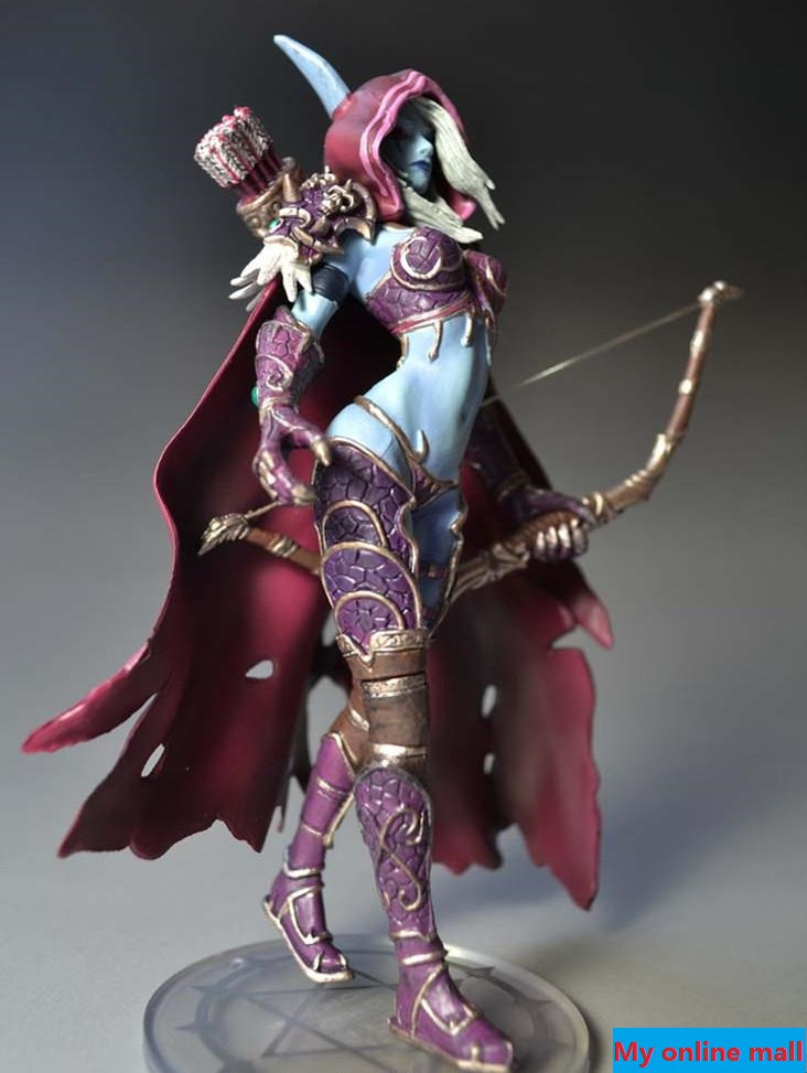 WOW WORLD WARCRAFT FALL OF THE LICH KING FORSAKEN QUEEN SYLVANAS ACTION FIGURES