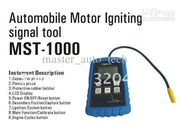 Automobile Motor Igniting Signal Tool MST-1000,Spark Kvolt Calibration(For COP Mode Only)
