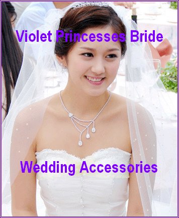 Gorgeous Bride Wedding Accessories Fashion Bridal Jewelry Dropshaped 