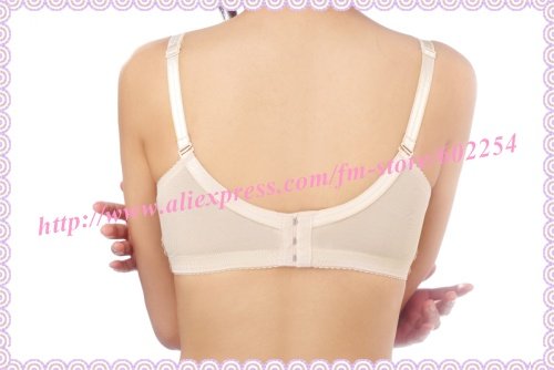 Hot wholesale!!! Free shipping 100% cotton Triumph Plug size BCDEF cups Fashion embroider lace nursing bra maternity bra