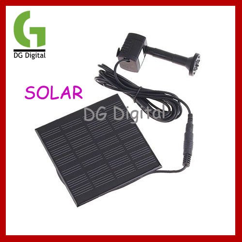 new design Solar Power Fountain Pond Pool Water Pump Kit+Free shipping
