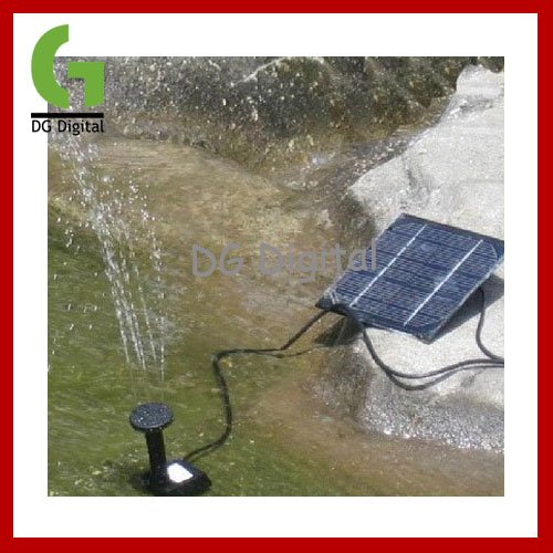 new design Solar Power Fountain Pond Pool Water Pump Kit+Free shipping
