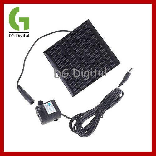 new design Solar Power Fountain Pond Pool Water Pump Kit+Free shipping