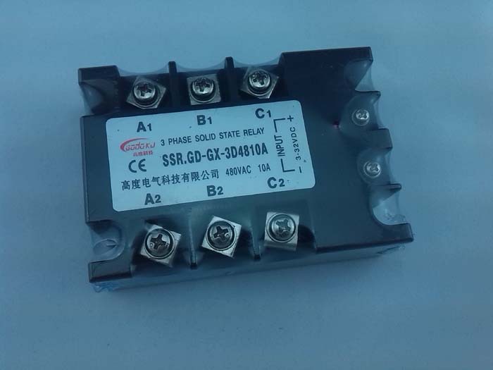 工場供給40a直流から交流への三相ソリッドステートリレーssr- 3d4840a問屋・仕入れ・卸・卸売り