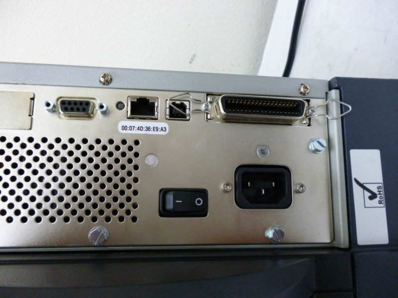 ゼブラzm400( 203dpi) 高- 速度のラベル印刷機/倉庫管理工業用バーコードプリンター問屋・仕入れ・卸・卸売り