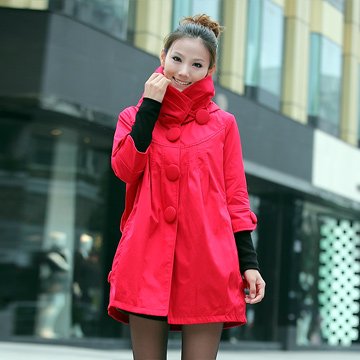 Spring and Autumn brought new Korean dual Hooded Long Jacket Women's casual R2232 Spring and Autumn brought new Korean dual Hooded Long Jacket Women's casual R2232