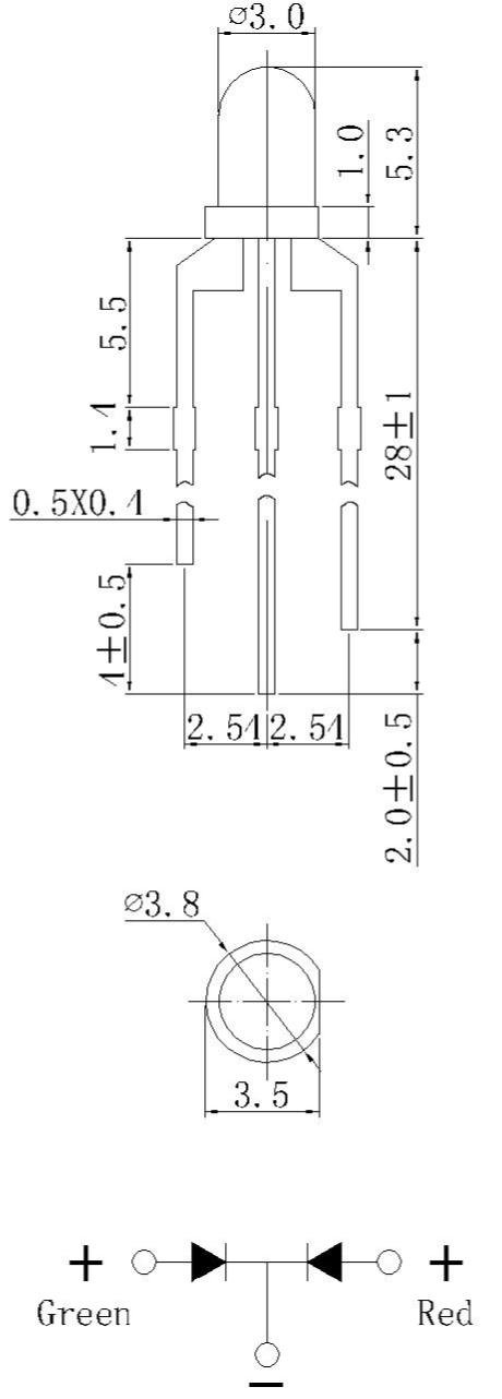 Led Diode Anode And Cathode