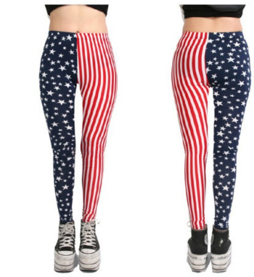 Женские носки и Колготки East Knitting B44 New Fashion Women USA American Flag Stripe Space Star Print Leggings Legwear pants Женские носки и Колготки East Knitting B44 New Fashion Women USA American Flag Stripe Space Star Print Leggings Legwear pants