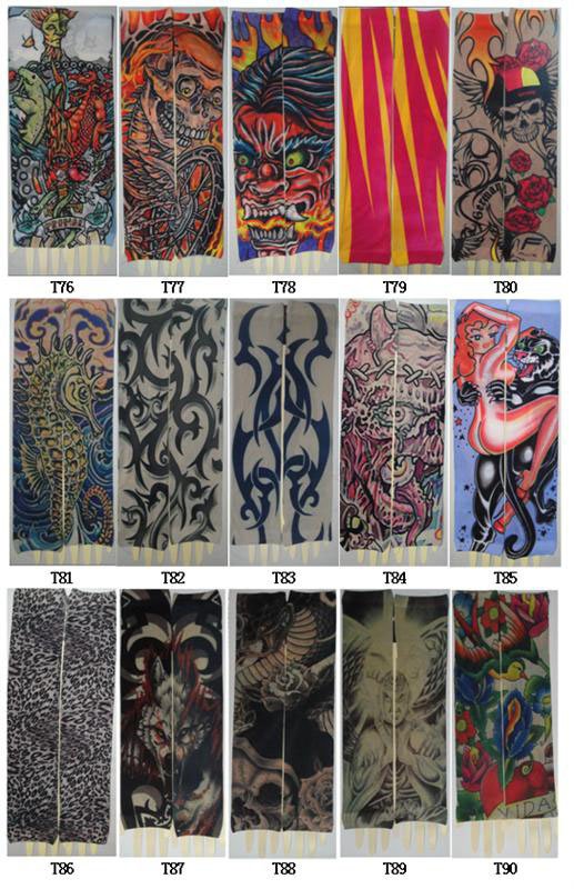men tattoo sleeves 100pcs fashion tattoos sleeve for man and woman novelty