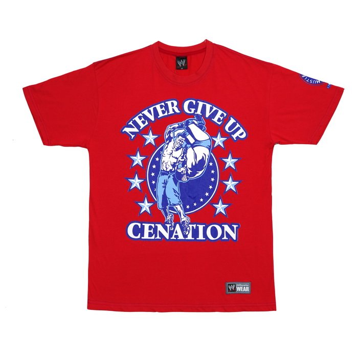  WWE John Cena Persevere Authentic Men Tee T shirt Cap Hat Sweatbands 