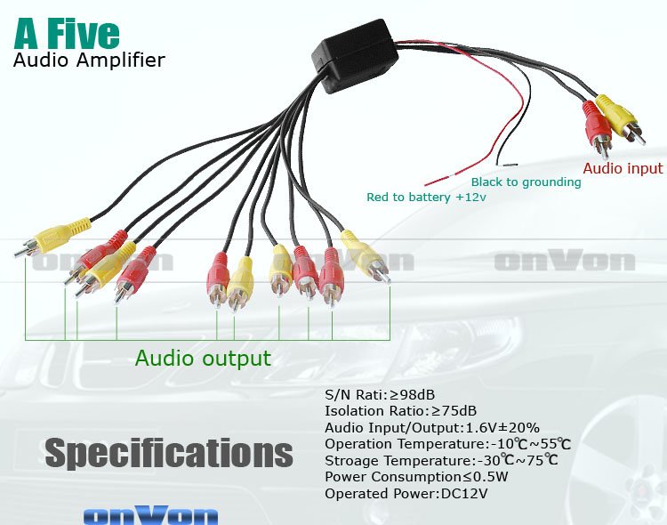 audio out splitter