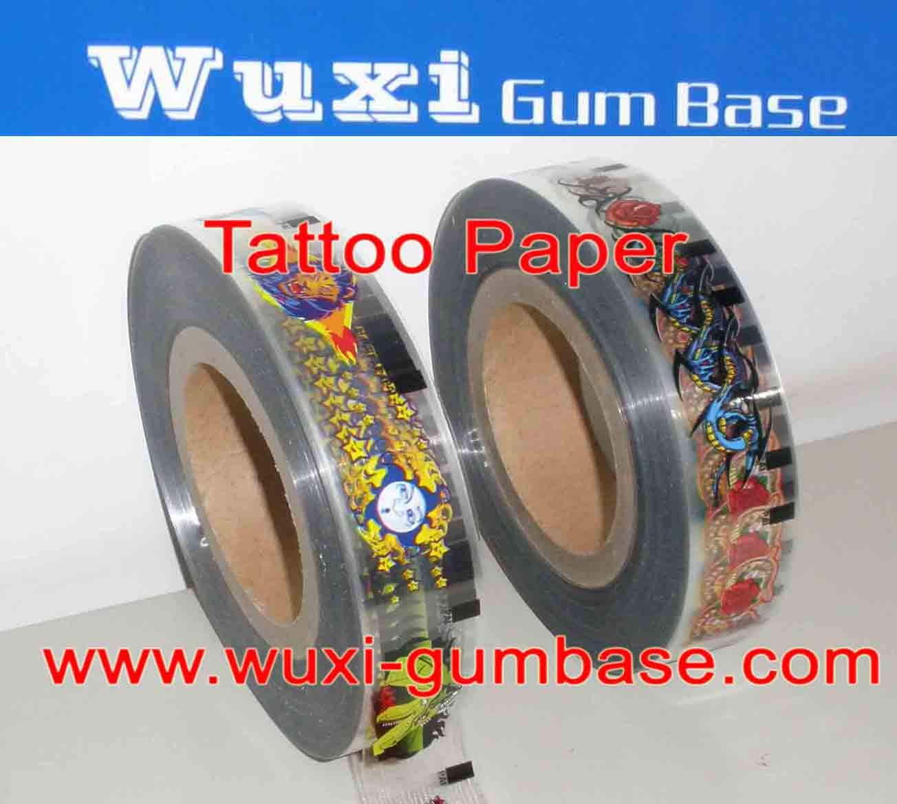 Many factories buy tattoo paper for promotingWe have 3 kinds of structures