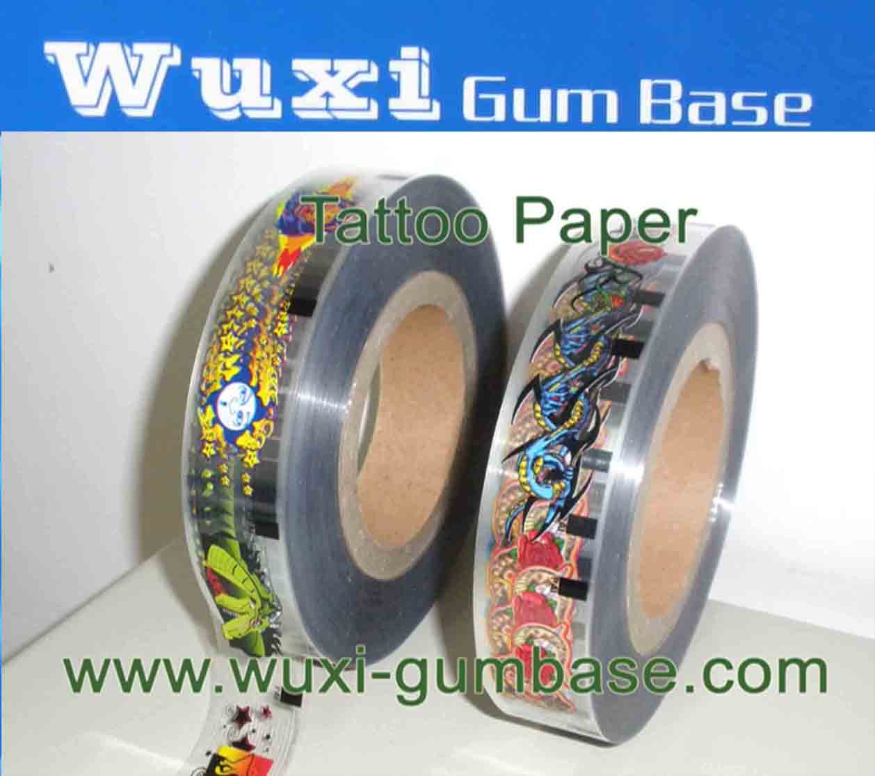 Many factories buy tattoo paper for promotin the structure of this kind is