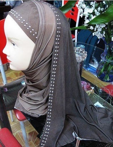 How To Wear A Scarf Women. newest style muslim headscarf,