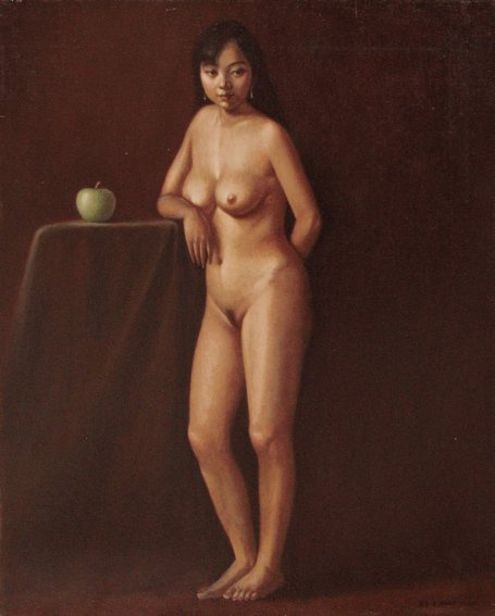 Buy Oil painting handmade oil painting women body Original Art Painting 