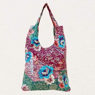 Fabric Handbags on Wholesale Free Shipping New Style Cotton Fabric Bags Handbags Cheap