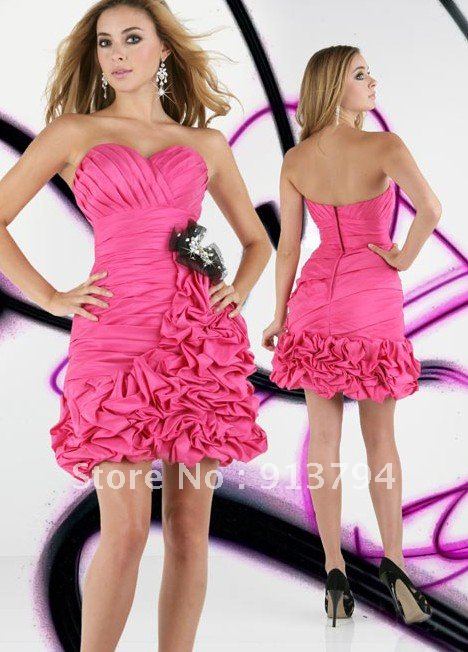 taffeta short prom dresses top sell new arrival imp 073