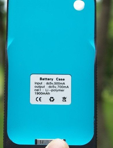solar powered phone case. Battery case for Phone 3G 3GS.jpg