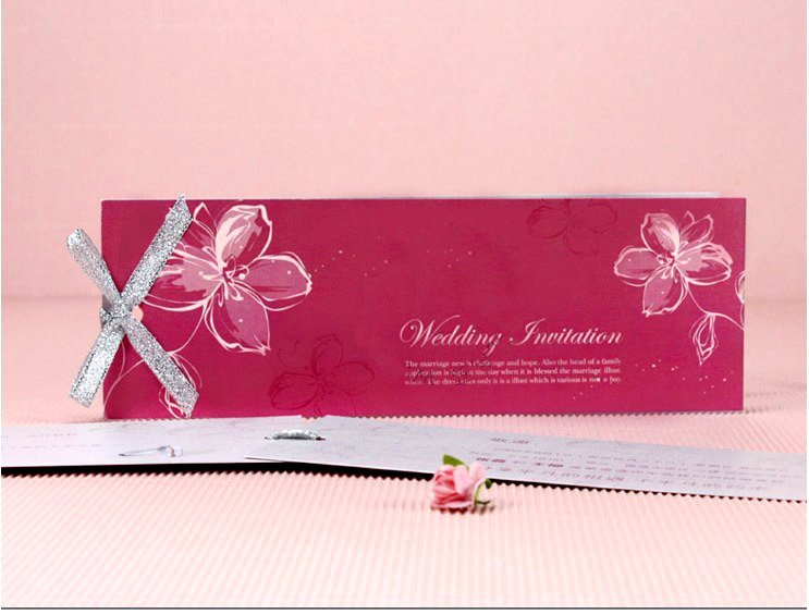 Classic Wedding Invitation CardSKA02 Print the sweet words you want