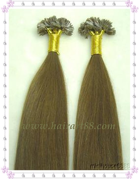 chestnut brown hair. Wholesale remy 26quot; 0.5g #08 chestnut brown hair cheap hair human hair