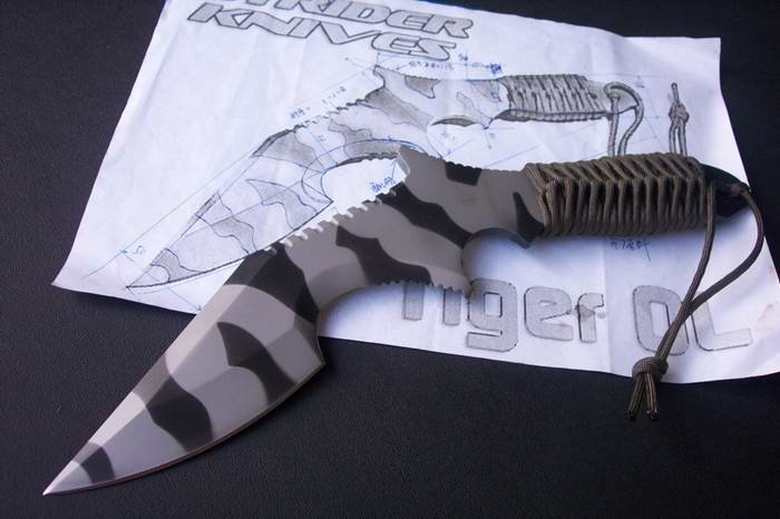 strider tiger knife