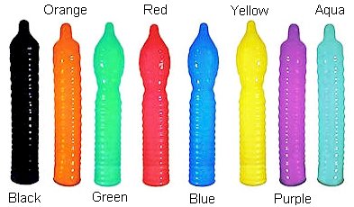 Different Condoms