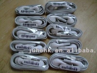 Earphones Earbuds on White 3 5mm Earphones Earbuds With Mic For Ipod Nano Mp3