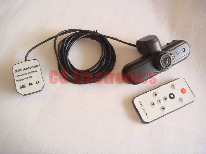 Original V1000GS 5.0MP Full HD 1920x1080p Vehicle Car DVR Camcorder w/GPS Logger/G-Sensor/Infrared Laser/HDMI Output