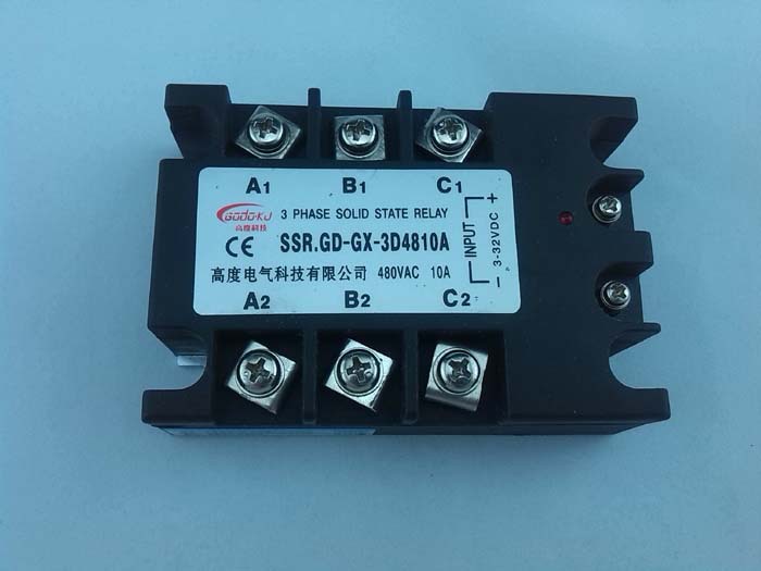 工場供給40a直流から交流への三相ソリッドステートリレーssr- 3d4840a問屋・仕入れ・卸・卸売り