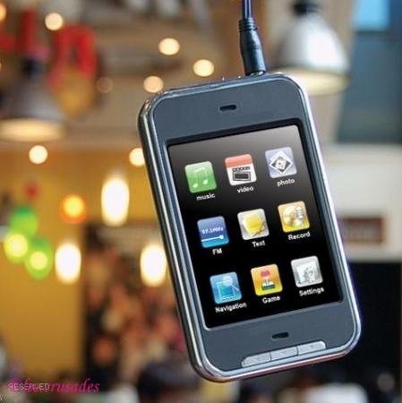 2012 2.8 Inch 16GB touch screen mp3 mp4 fm raido video game ebook music player In original box