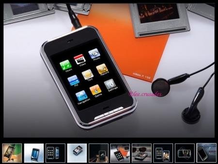 2012 2.8 Inch 16GB touch screen mp3 mp4 fm raido video game ebook music player In original box