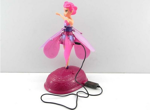 Новый год подарок flutterbye Летающий цветок фея игрушка кукла розовый фиол...