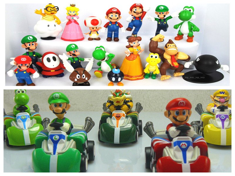 Super Mario Figures