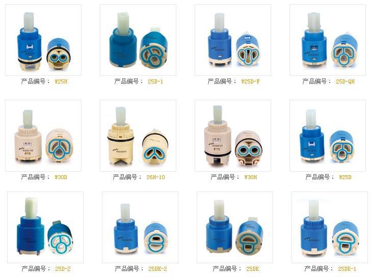 Free Shipping Hot And Cold Precision Ceramic Disc Cartridge For