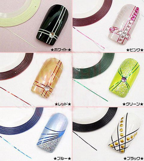 Striping Tape is a staple for all your nail art design needs