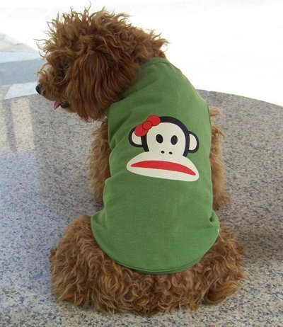  Clothes Wedding on Cute Puppy Clothes Dog S Vest Dog S Clothes Green Pink Available Jpg