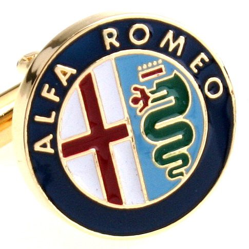 Buy Alfa Romeo Logo Car Cufflinks novelty car cufflinks mens cufflinks