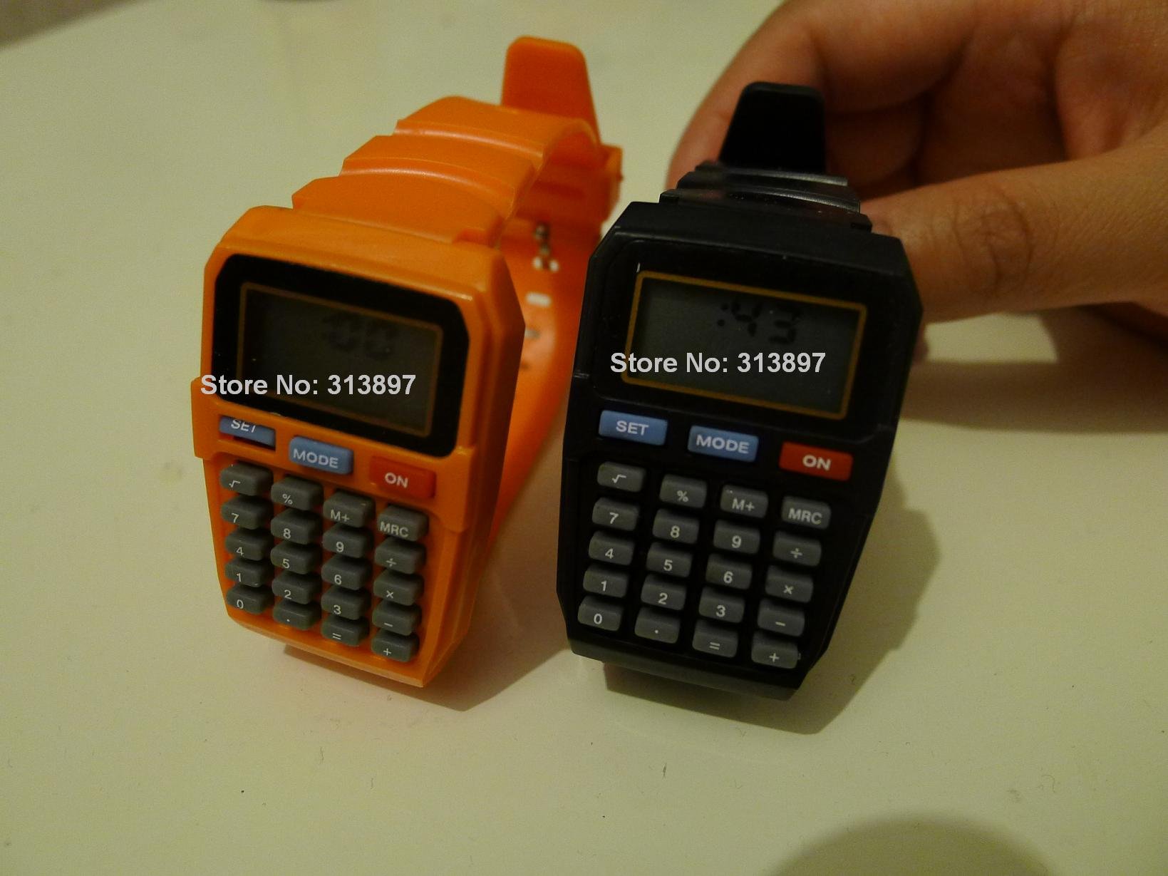 hidden calculator watch