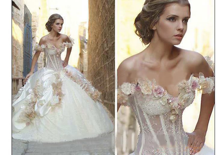 Velvet vintage wedding dresses