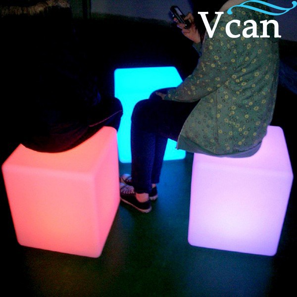 led cube seat