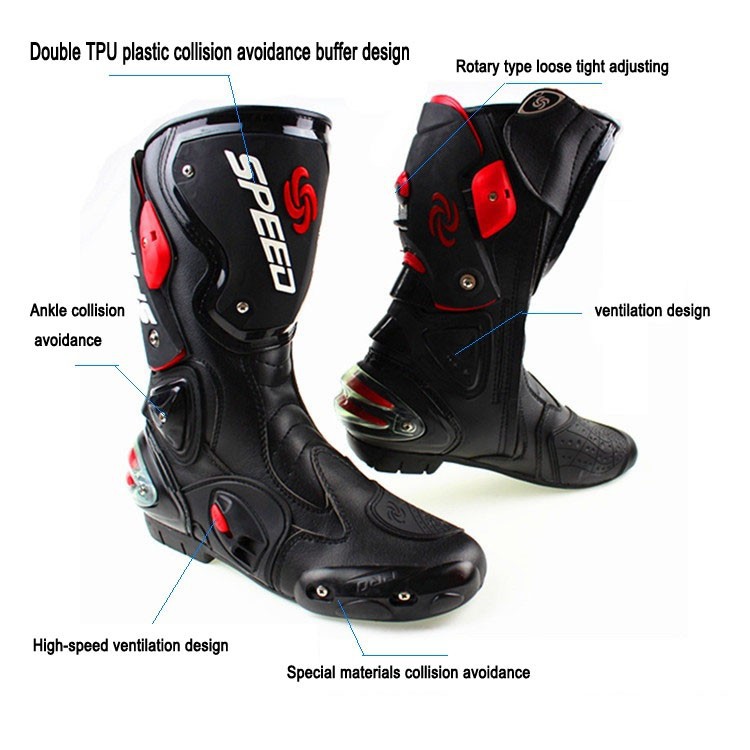 Motorcycle Boots Racing Motocross Off-Road Motorbike Racing Shoes Waterproof Motorcycle Boots Racing Motocross Off-Road Motorbike Racing Shoes Waterproof