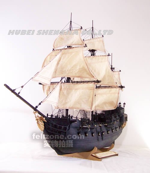 Black Pearl Ship Model Kit
