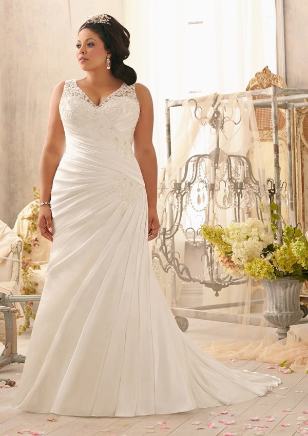 New Arrival Ivory Organza Mermaid Sweetheart Super Plus Size